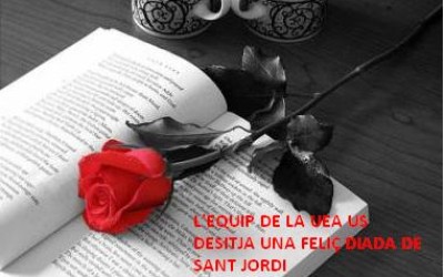 Lï¿½equip de la UEA us desitja una Feliç Diada de Sant Jordi.