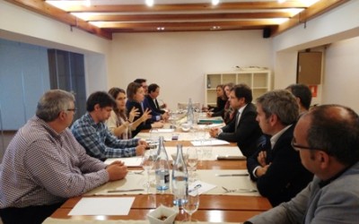La UEA es reuneix amb la Delegada de Govern a la Catalunya Central Laura Vilagrà