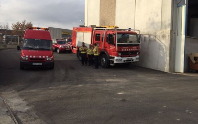 Les empreses químiques de l’Anoia es coordinen amb Bombers de la Generalitat en matèria de seguretat
