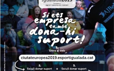 Igualada Candidata a Ciutat Europea de l’Esport per l’any 2019