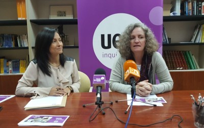 Tres dones anoienques protagonistes de la taula rodona “Experiències de Lideratge”, de la mà de la UEA Inquieta