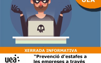 Xerrada informativa sobre les estafes d’Internet a les empreses