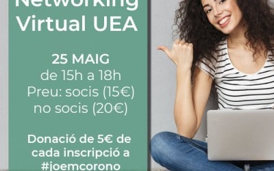 Arriba el 1r networking virtual: “Confinats i connectats” de la mà de la Unió Empresarial de l’Anoia