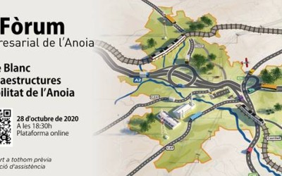 El IV Fòrum UEA debatrà amb experts i ciutadania la visió i les necessitats en infraestructures, mobilitat i sòl industrial a l’Anoia