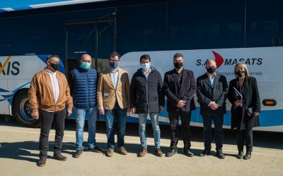 S.A. Masats – Direxis posa en marxa el nou servei de transport a la demanda El Meu Bus al Polígon Les Comes d’Igualada