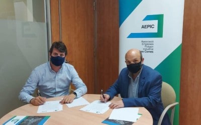 L’AEPIC signa un acord de col·laboració amb CGM per oferir un servei de deixalleria de proximitat per abocar els residus a Les Comes