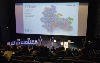 El V Fòrum UEA plasma la magnitud de la pandèmia i alhora, els reptes i oportunitats que hi ha per endavant, com a comarca, empreses