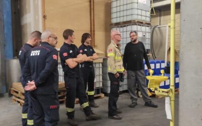 Es reprenen les visites a empreses químiques de l’Anoia per part dels Bombers amb l’objectiu de minimitzar riscos en cas d’incident