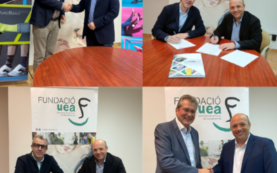 Plating Brap, Punto Blanco, Bernadet Logístics i CGM sumen amb la Fundació UEA pels projectes socials adreçats a joves i col·lectius estratègics de la comarca