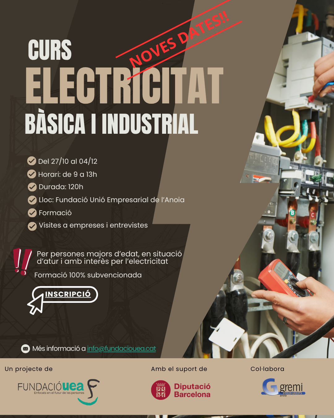 curs electricitat industrial
