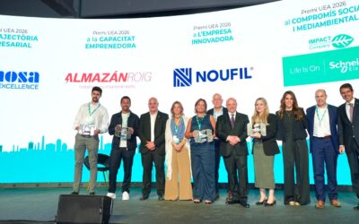 Funosa, Almazán Roig, Nou Fil i Schneider, guanyadores dels Premis UEA, en una edició rècord amb més de 730 assistents a la 26a Nit UEA