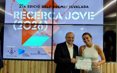 Mar Vila Dalmases guanya el Premi al Millor Treball de Recerca en Química de la Fundació UEA